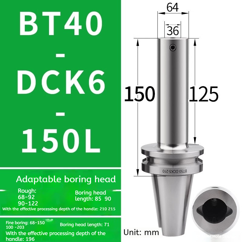 10050  BT40/BT50-DCK boring holder High Precision Vibration Resistant Boring Toolholder Shandong Denso Pricision Tools Co.,Ltd.